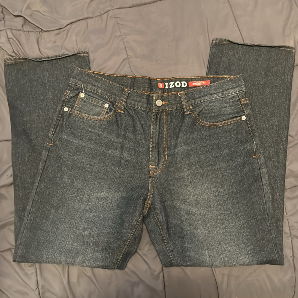 IZOD Men’s Straight Fit Jeans 34 x 30